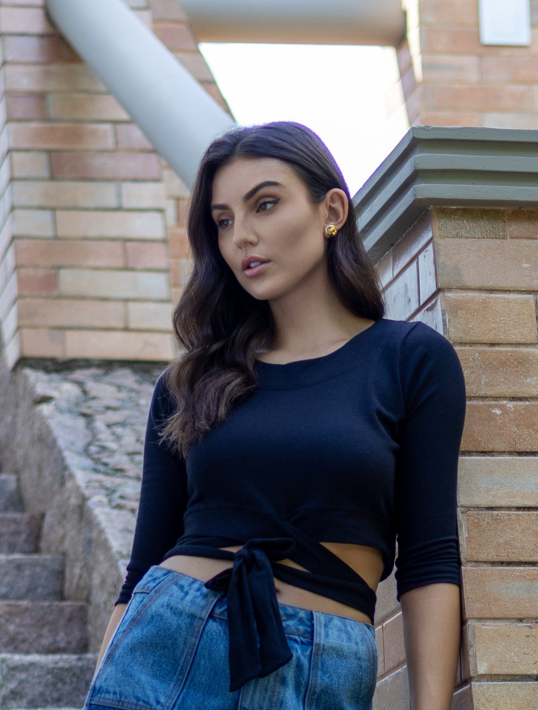 Cropped com Amarração