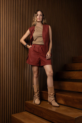 Shorts de Alfaiataria